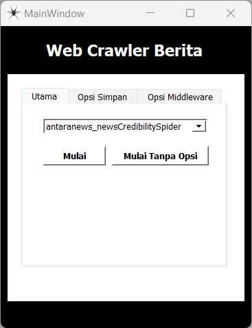 Web Crawler Indonesian News Website
